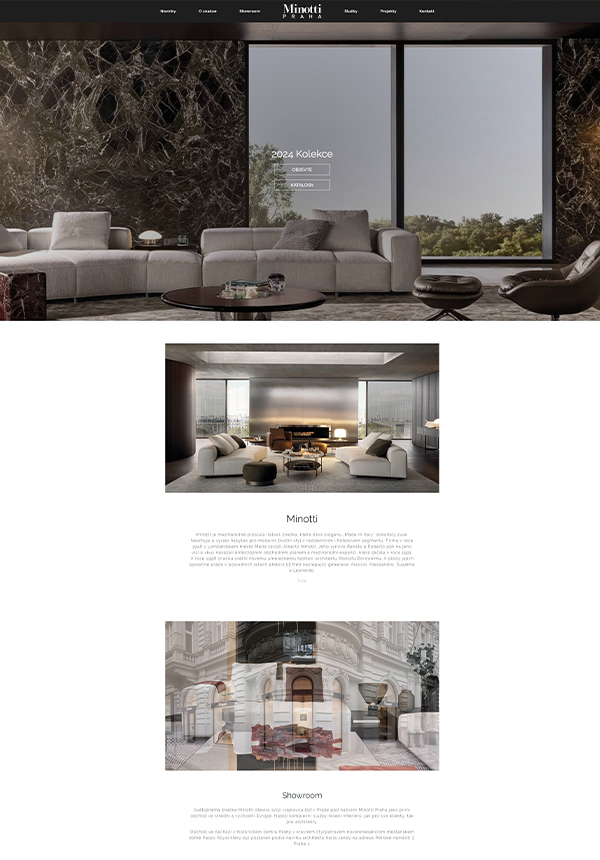 Minotti Praha